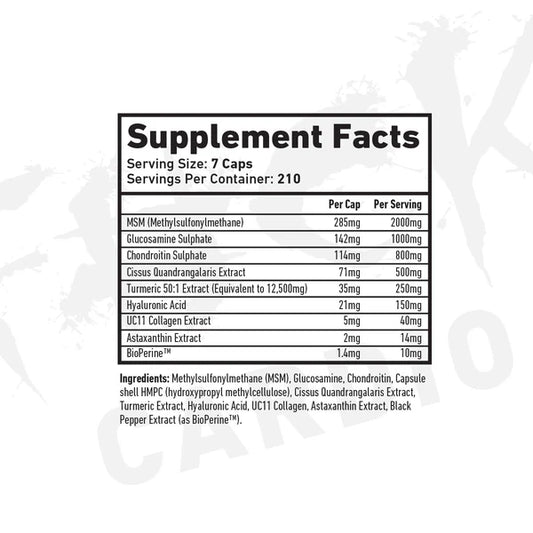 RENOV8 JOINT & INFLAMMATORY SUPPORT 210 CAPS