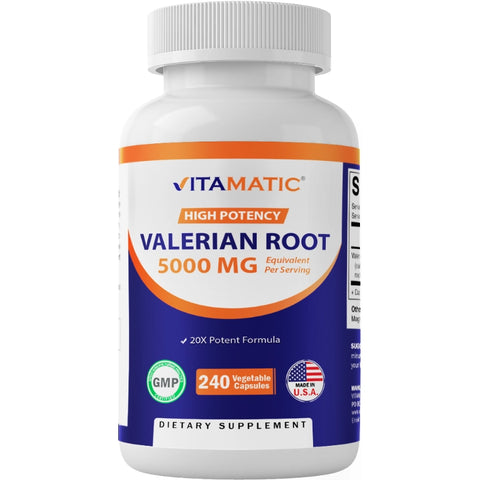 VALERIAN ROOT EXTRACT 240 VEGGIE CAPSULES