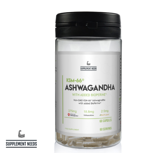 ASHWAGANDHA KSM-66 60 CAPS