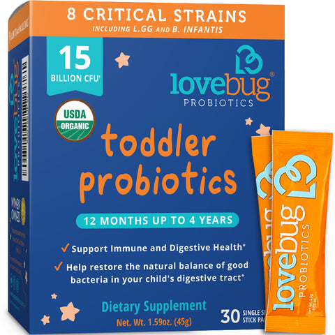 TODDLER PROBIOTICS 30 SINGLE SERVING STICKS