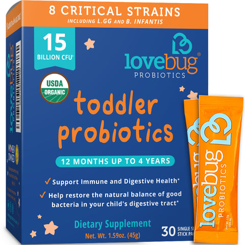 Toddler Probiotics 30 single serving sticks