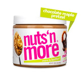 CHOCOLATE MAPLE PRETZEL HIGH PROTEIN PEANUT BUTTER SPREAD