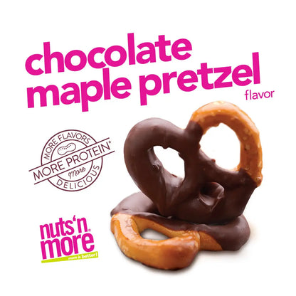 NUTS'N MORE 454G CHOCOLATE MAPLE PRETZEL