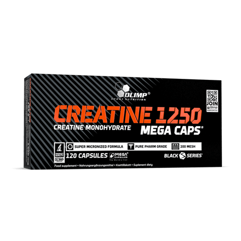 CREATINE 1250 MEGA CAPS - 120 CAPSULES